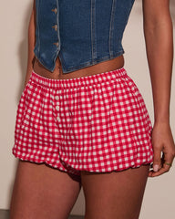 Neria Bubble Micro Mini Shorts