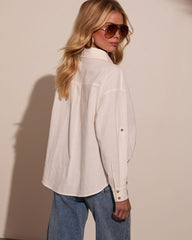 Emmah Button Down Top