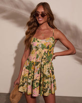 Wildflower Way Fit and Flare Mini Dress