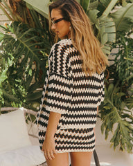 Lucca Crochet Cover Up Top