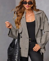 Clarisa Double Breasted Trench Jacket