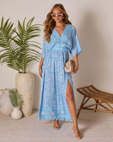 Beach Nectar Abstract Maxi Dress