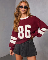 Madox Varsity Graphic Sweater