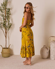 Nakita Fishtail Maxi Dress