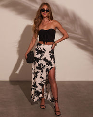 Casie Sweetheart Strapless Tube Top