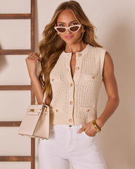 Ivycroft Cable Knit Sweater Top