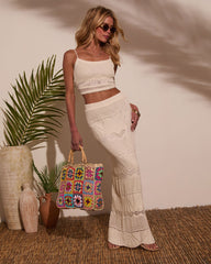 Sip Slow Crochet Maxi Skirt