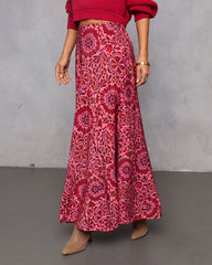 Amber Hour Maxi Skirt