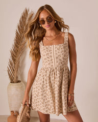 Hazy Trails Bustier Mini Dress