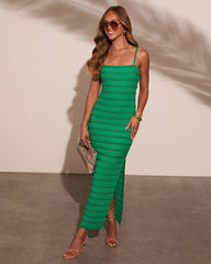 Sundaze Ruffle Lace Maxi Dress