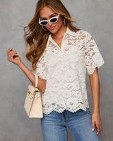 Tylah Floral Lace Top