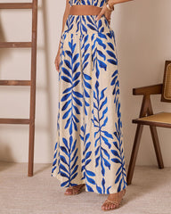 Reynah Tropical Wide Leg Pant