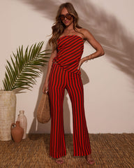 Celina Striped Wide Leg Pants