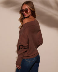 Everglow Off The Shoulder Sweater