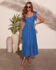Emie Tiered Midi Dress