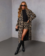 Gabrella Leopard Print Short