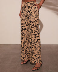 Carriena Abstract Print Pants