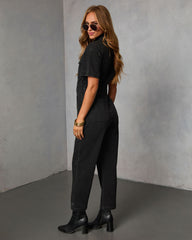 Emberelle Twill Jumpsuit