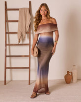 Ettie Off The Shoulder Maxi Dress