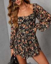 Lendie Fitted Waist Romper