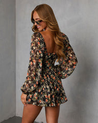 Lendie Fitted Waist Romper