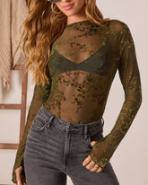 Honey Moon Mock Neck Top