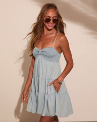 Bare Sol Chambray Romper