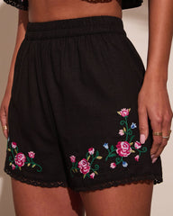 Weekend Whim Floral High Rise Shorts