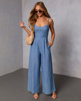 Sintara Denim Jumpsuit