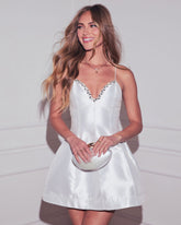 Larah Embellished Mini Dress