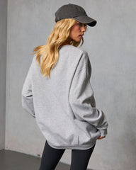 Homebody Chic Graphic Sweatshirt