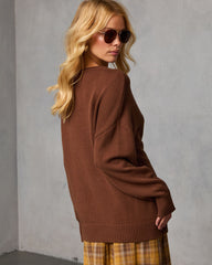 Saddle Stitch Cowboy Boots Sweater