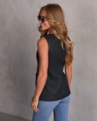 Baxley Tweed Vest Top