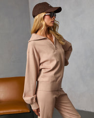 Elie Quarter Zip Sweater