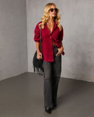 Wild Maple Denim Button Down Shirt