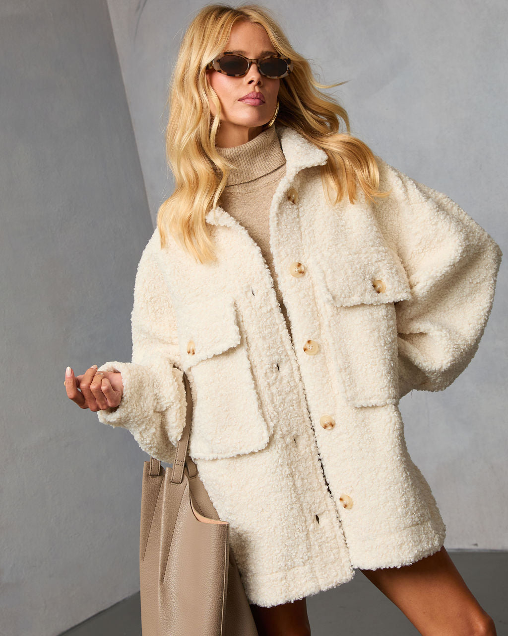 Sunday Cottage Curled Knit Jacket