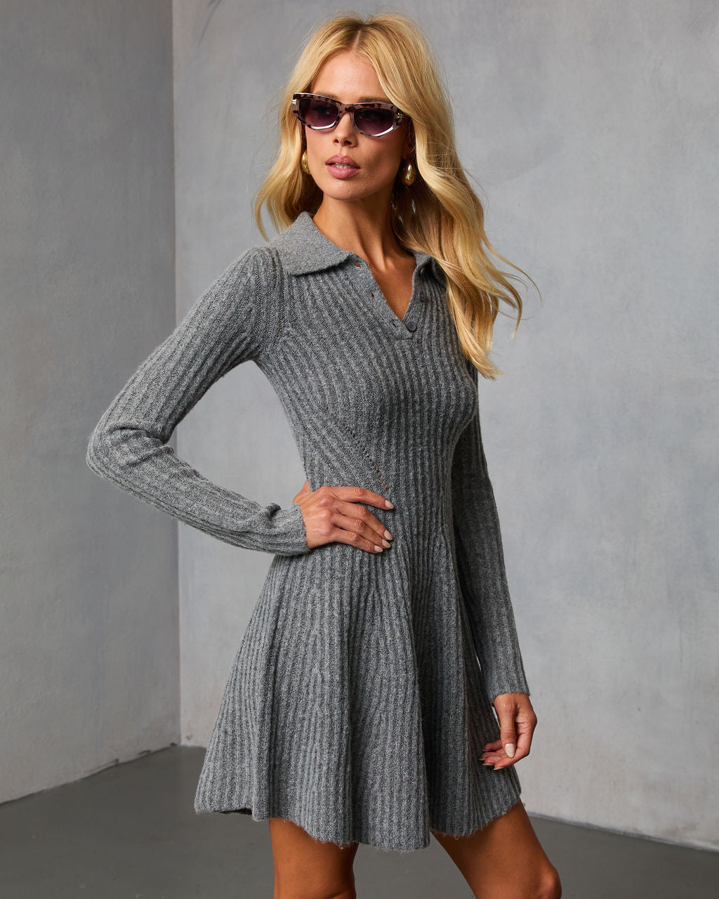 Cecilie Knit Mini Dress