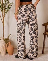 Coastal Bound Tropical Print Pant