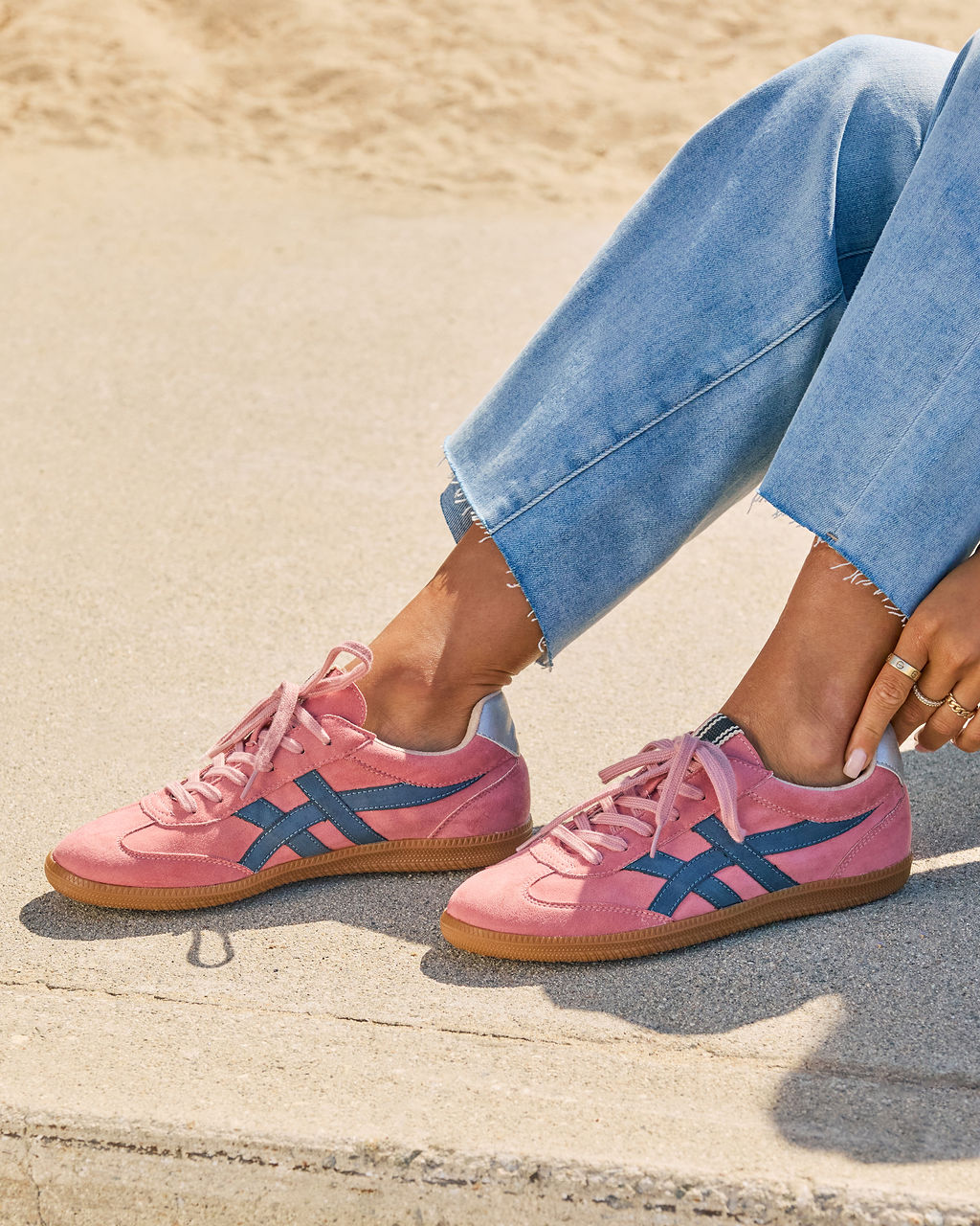 Wyonna Faux Suede Sneakers