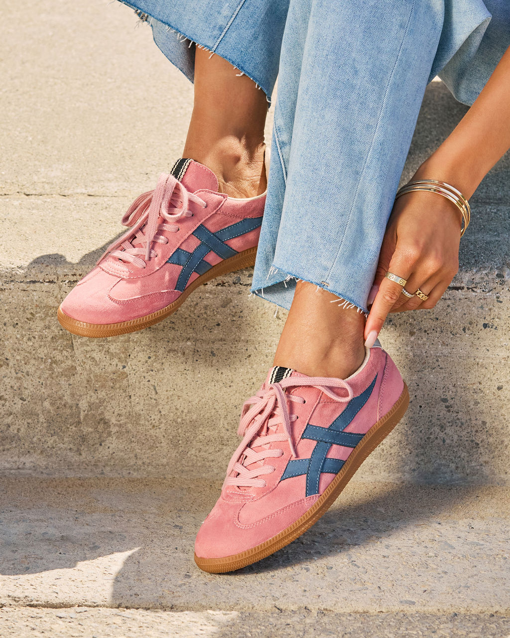 Wyonna Faux Suede Sneakers