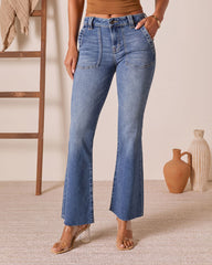 Ferny Super Stretch Flare Jeans