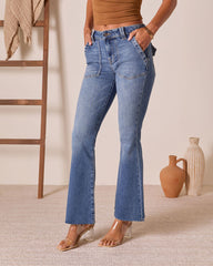 Ferny Super Stretch Flare Jeans