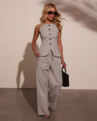 Millie Striped Wide Leg Pants