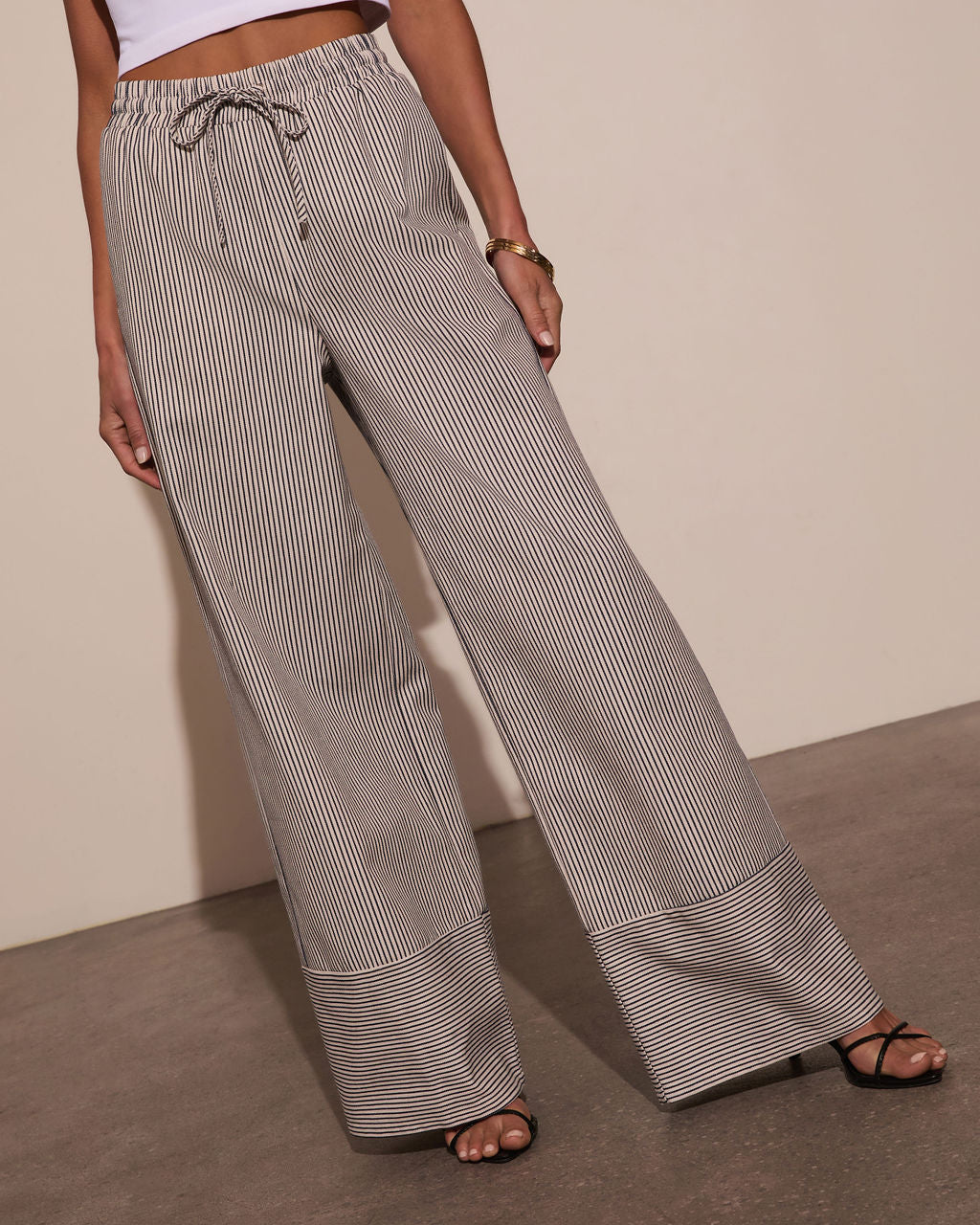Millie Striped Wide Leg Pants