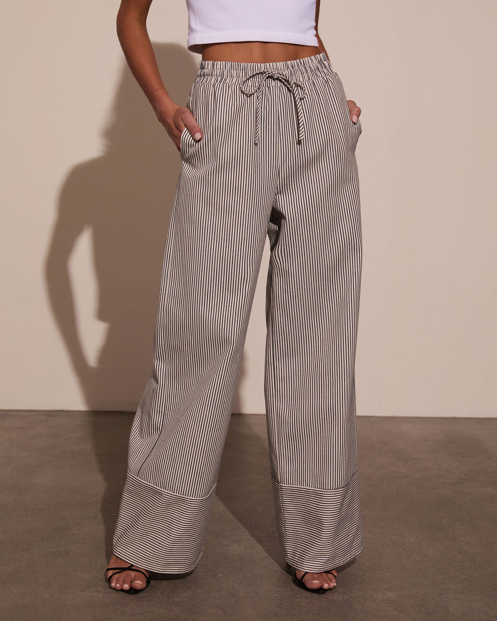 Millie Striped Wide Leg Pants
