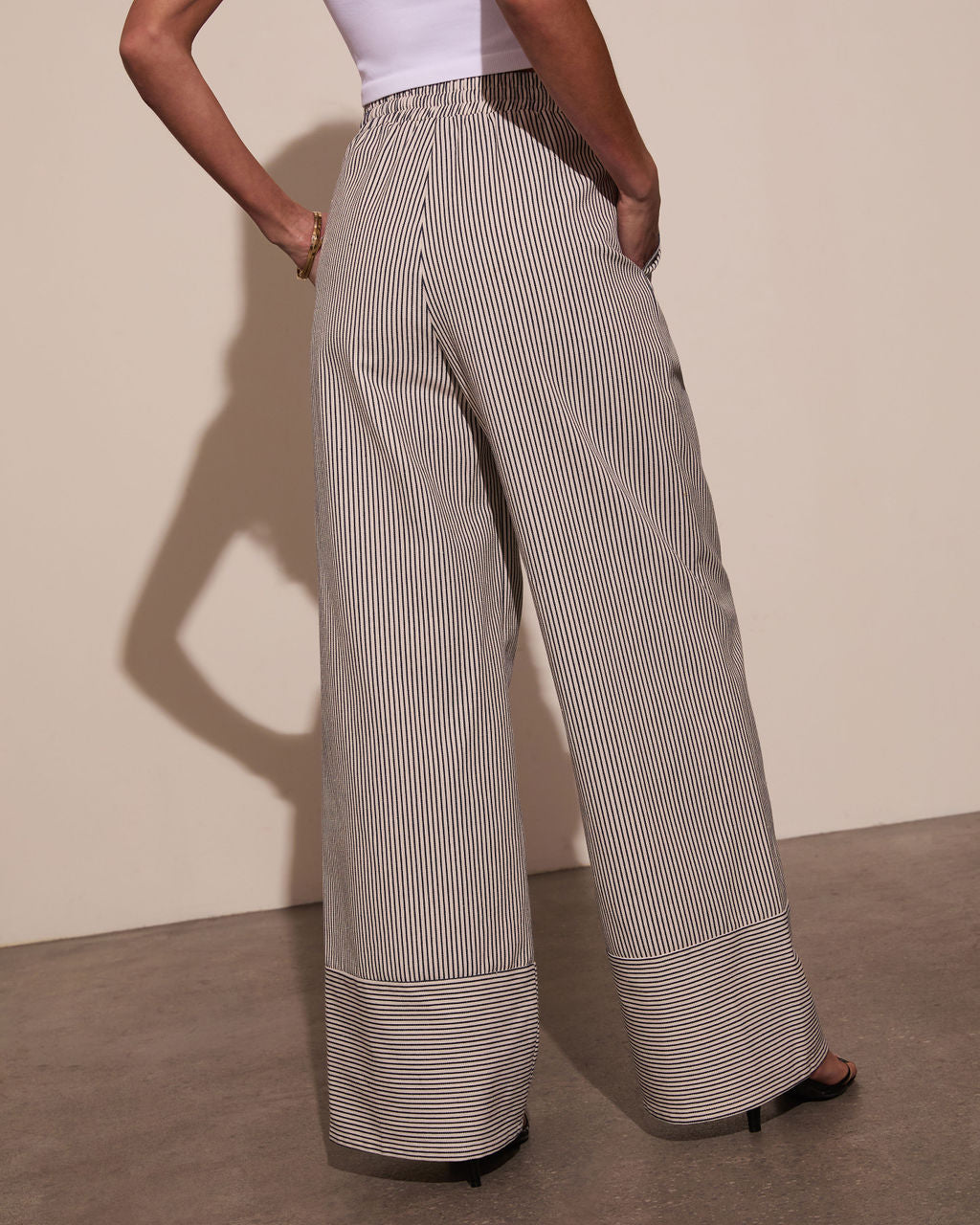 Millie Striped Wide Leg Pants