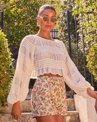 Villa Rose Floral Tapestry Shorts