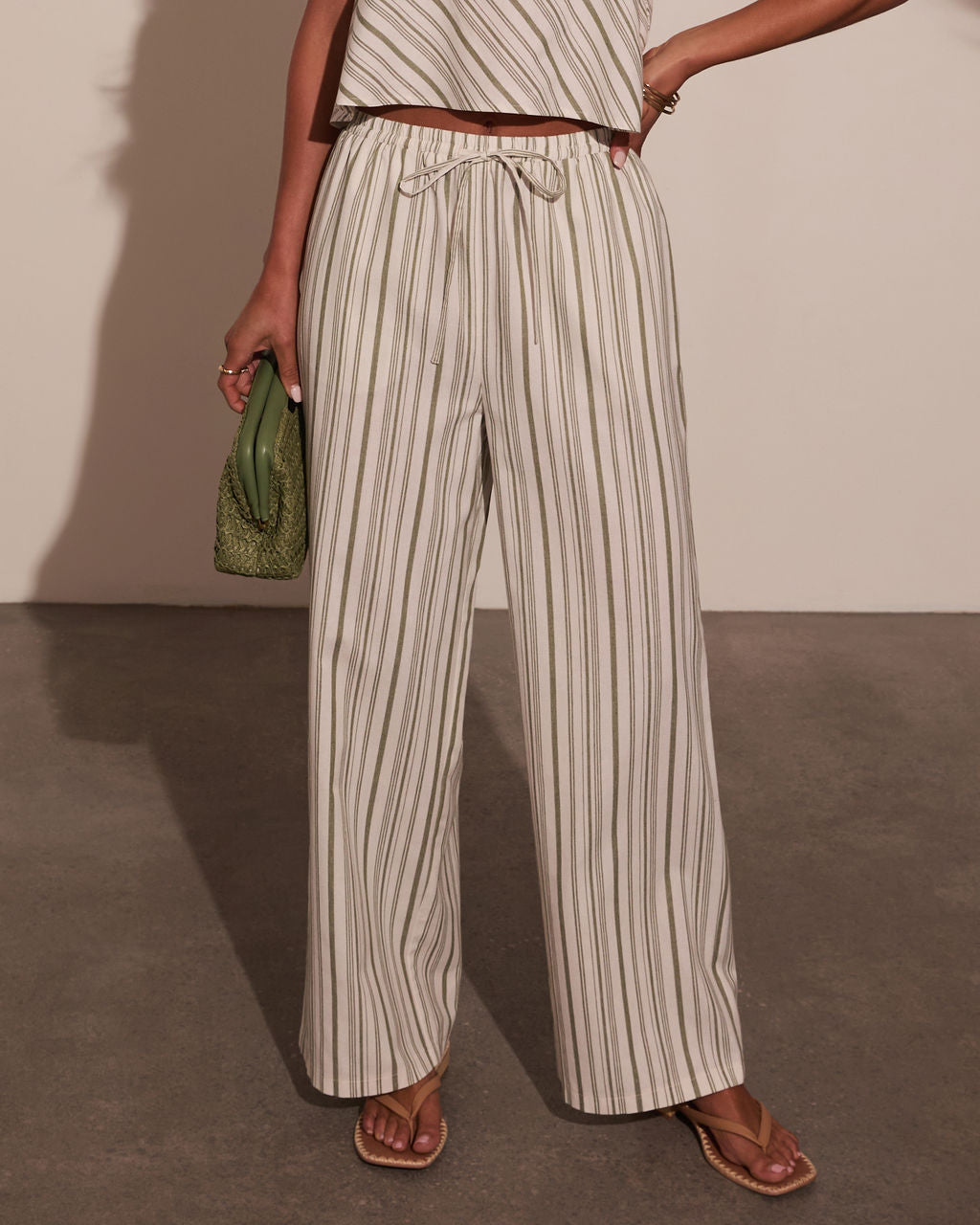 Myah Striped Wide Leg Pants