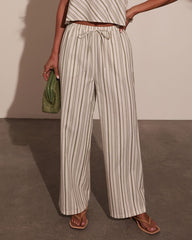 Myah Striped Wide Leg Pants