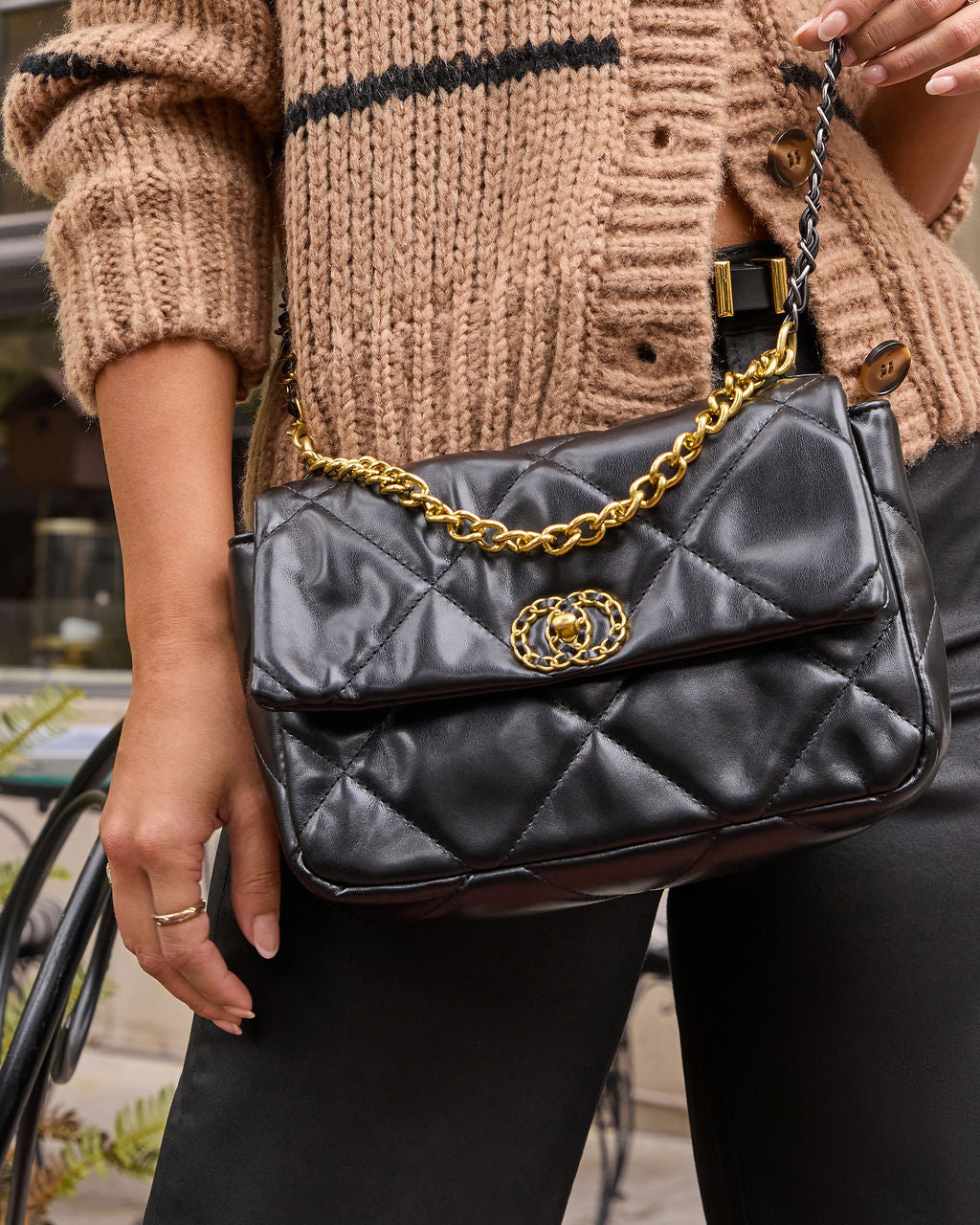 Clarisa Quilted Crossbody Bag